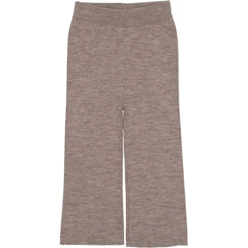Copenhagen Colors Natural Melange Merino Wide Rib Pants 1