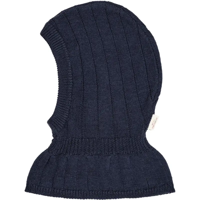 Copenhagen Colors Navy Merino Wool Balaclava 1