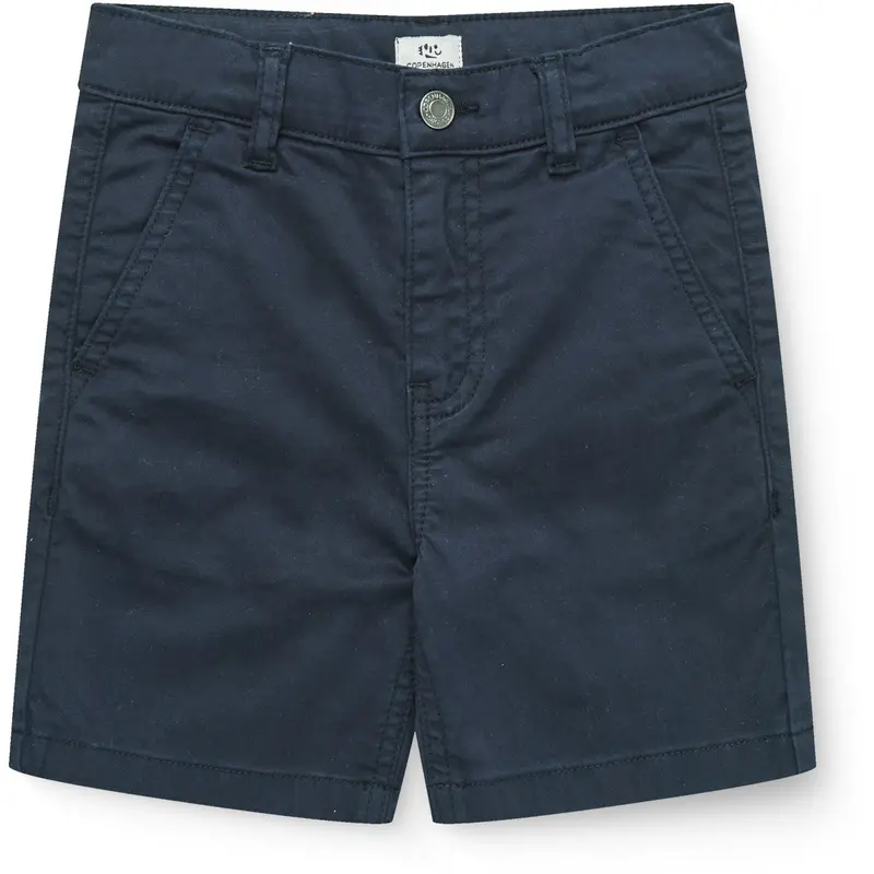Copenhagen Colors Navy Twill Shorts W. Cuff 1