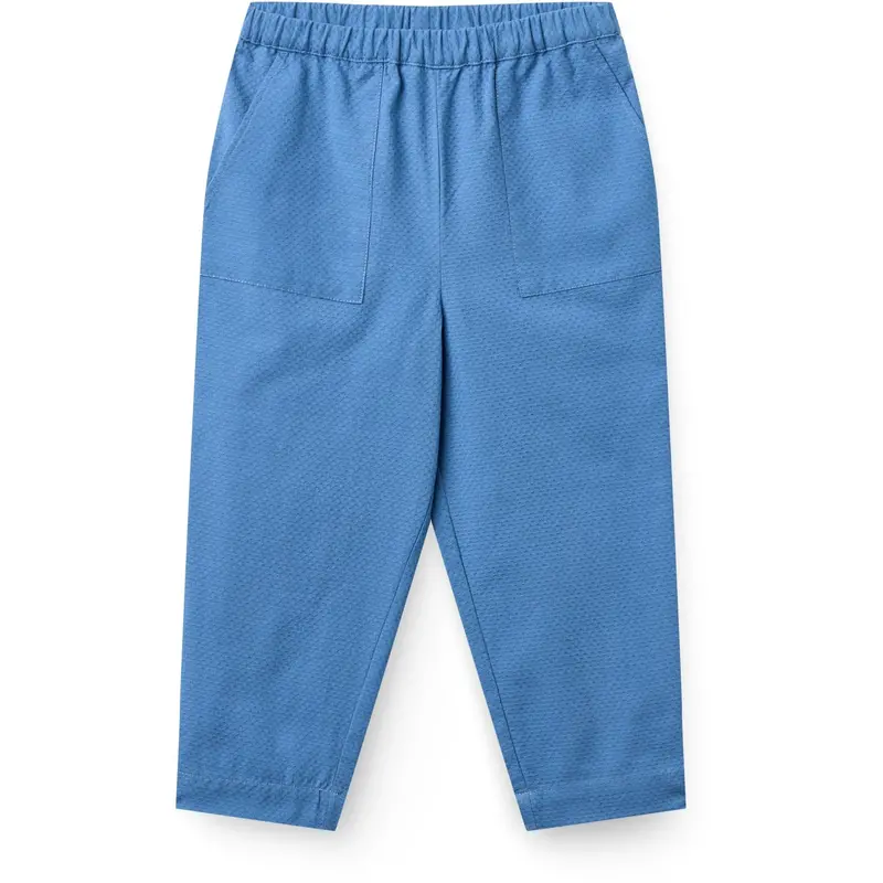 Copenhagen Colors Ocean Blue Pants W. Big Pockets 1