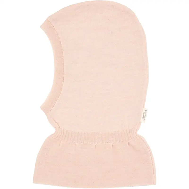 Copenhagen Colors Soft Pink Balaclava Knitted Merino 1