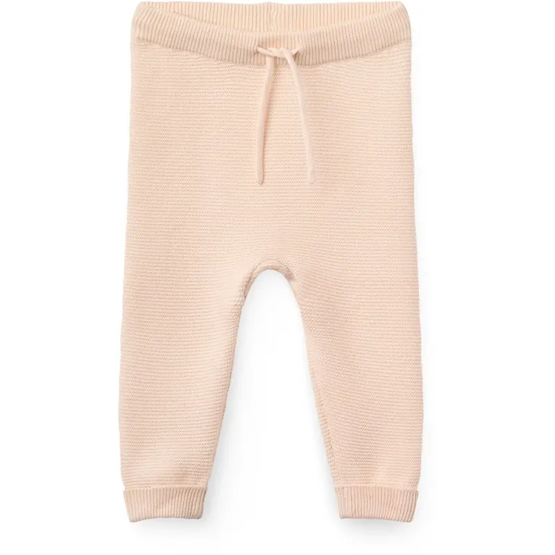 Copenhagen Colors Soft Pink Cotton Baby Leggings 1