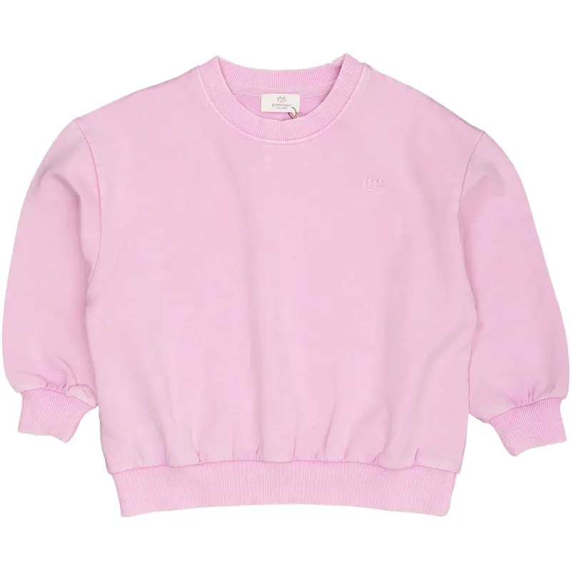 Copenhagen Colors Syringa Classic Sweatshirt W. Logo Embroidery 1