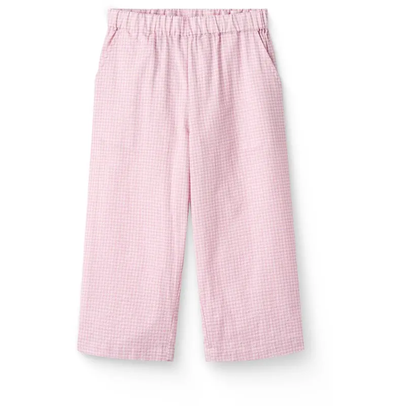 Copenhagen Colors Syringa Comb. Houndstooth Pant W. Adj Waist 1