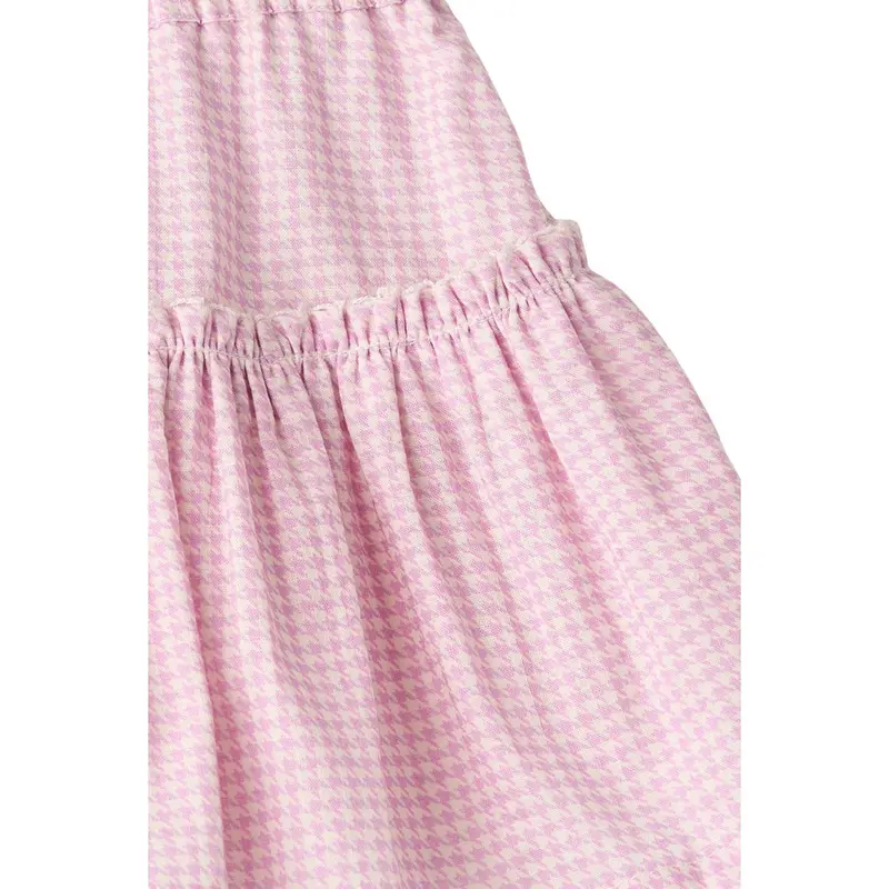 Copenhagen Colors Syringa Comb. Houndstooth Skirt W. Tulle 7