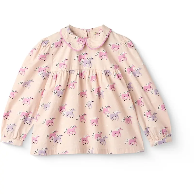 Copenhagen Colors Unicorn Comb Unicorn Blouse W. Collar 1
