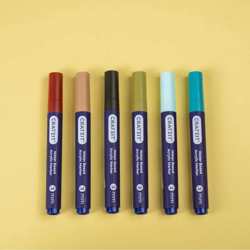 Crateit Nature Markers 3Mm 6 Pack 1