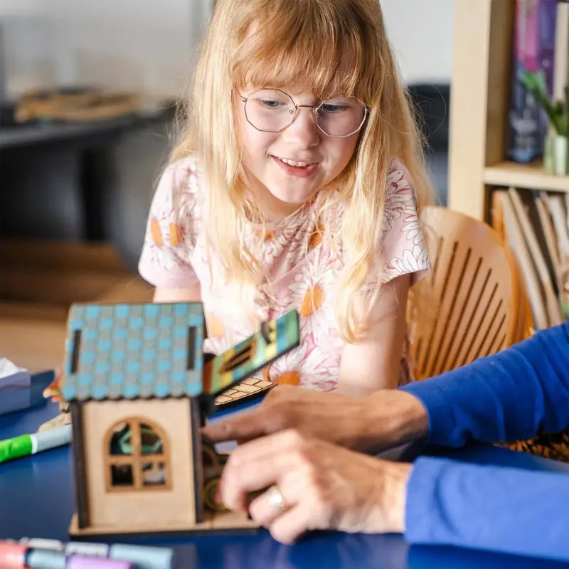 Crateit Town Wooden Toy Vista Villa 2