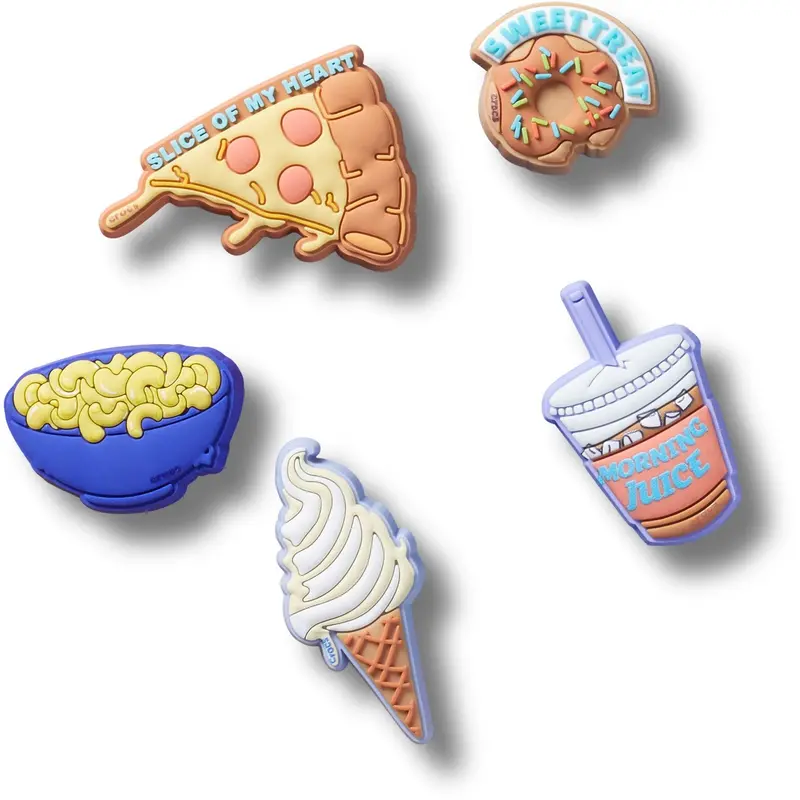 Crocs Funny Foods 5 Pack 1