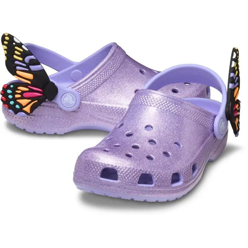 Crocs Mystic Purple Classic Iam Butterfly Clog 1