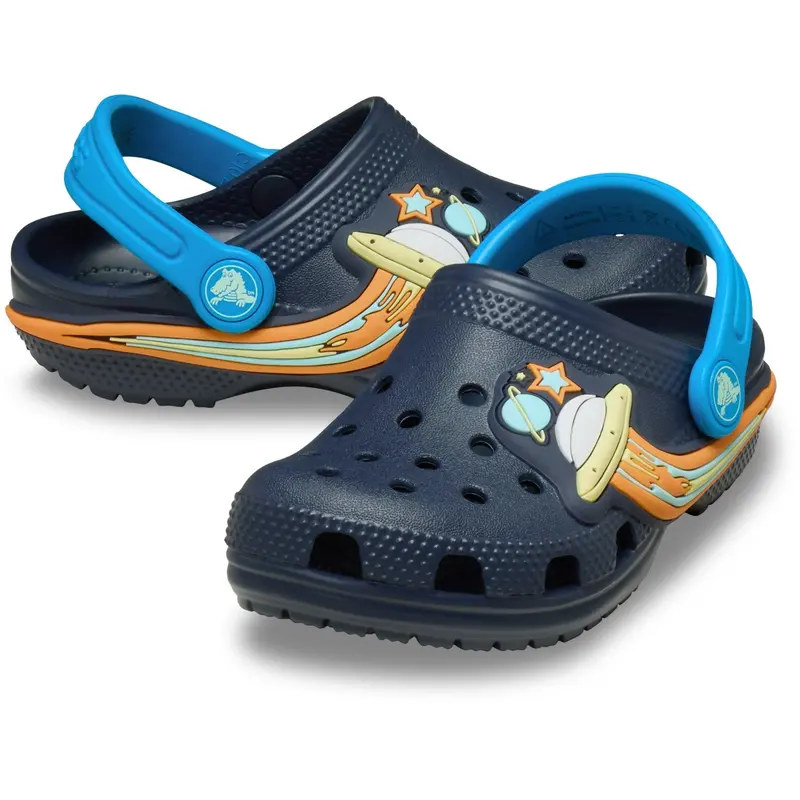 Crocs Navy Classic Ufo Lights Clog 1