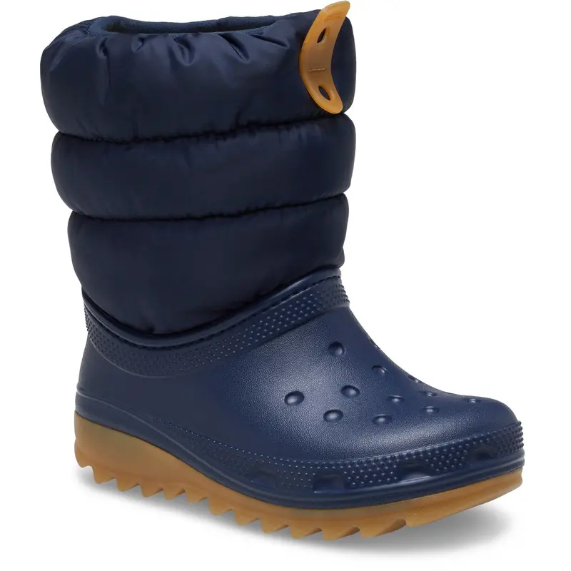 Crocs Navy/Gum Classic Neo Puff Boot 2
