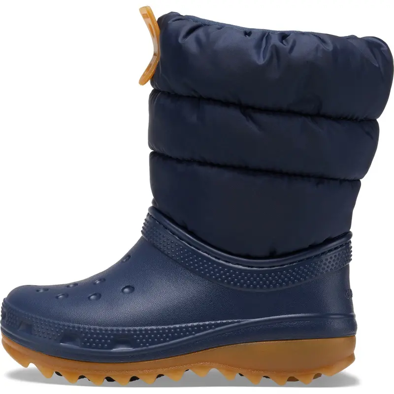 Crocs Navy/Gum Classic Neo Puff Boot 4