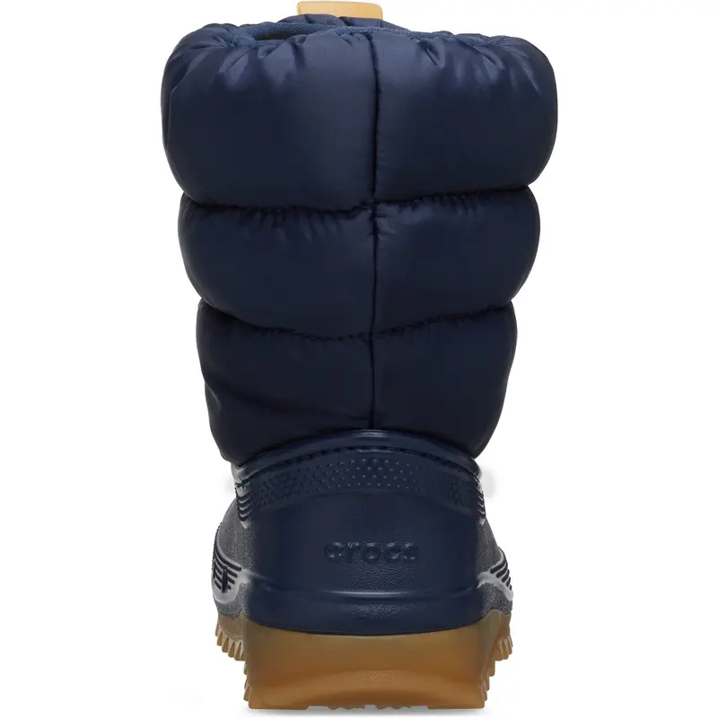 Crocs Navy/Gum Classic Neo Puff Boot 6