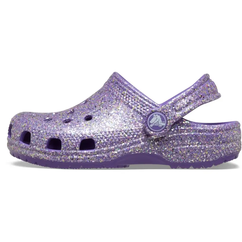 Crocs Purple Classic Fantasy Glitter Clog T Ppl 3