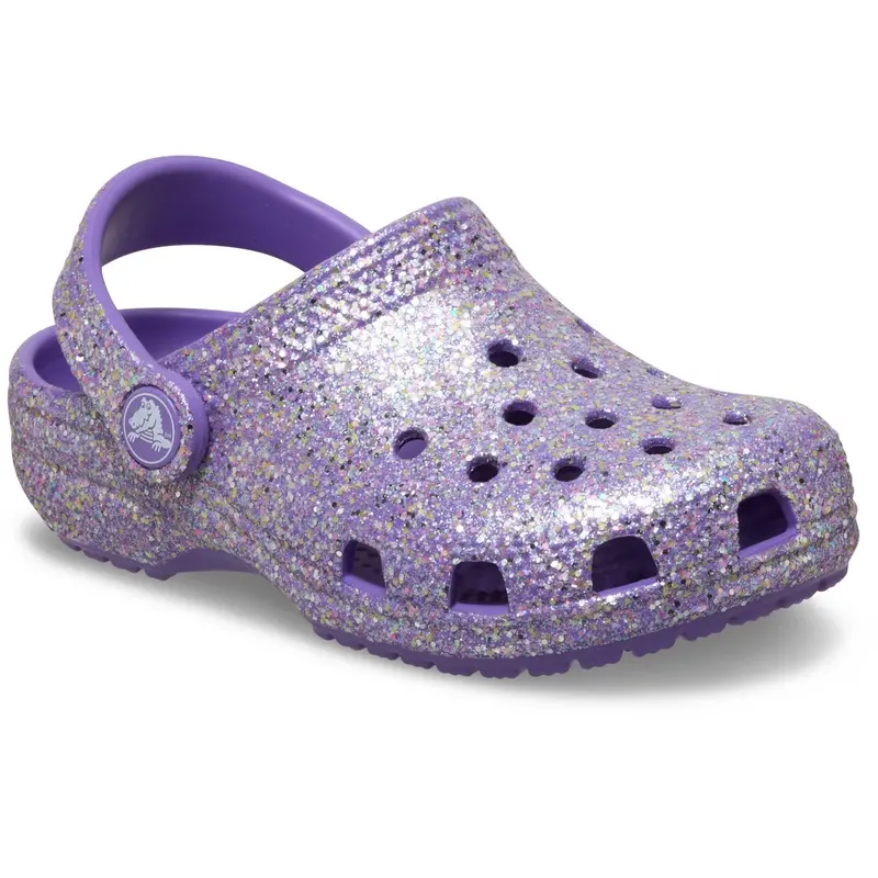 Crocs Purple Classic Fantasy Glitter Clog T Ppl 4