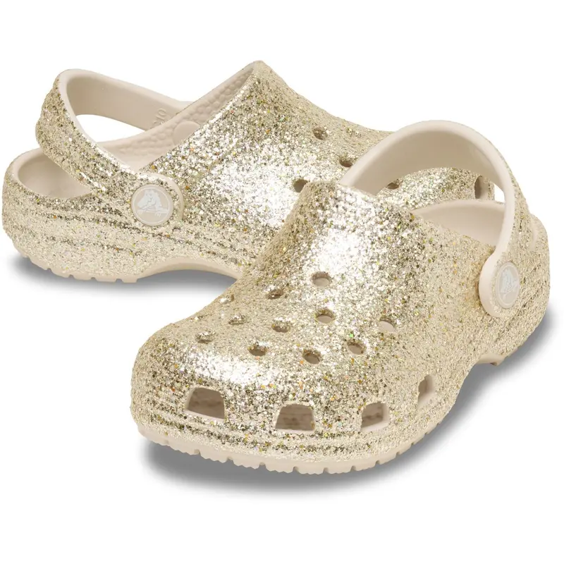 Crocs Sandstone Classic Chunky Glitter Clog K Sdt 1