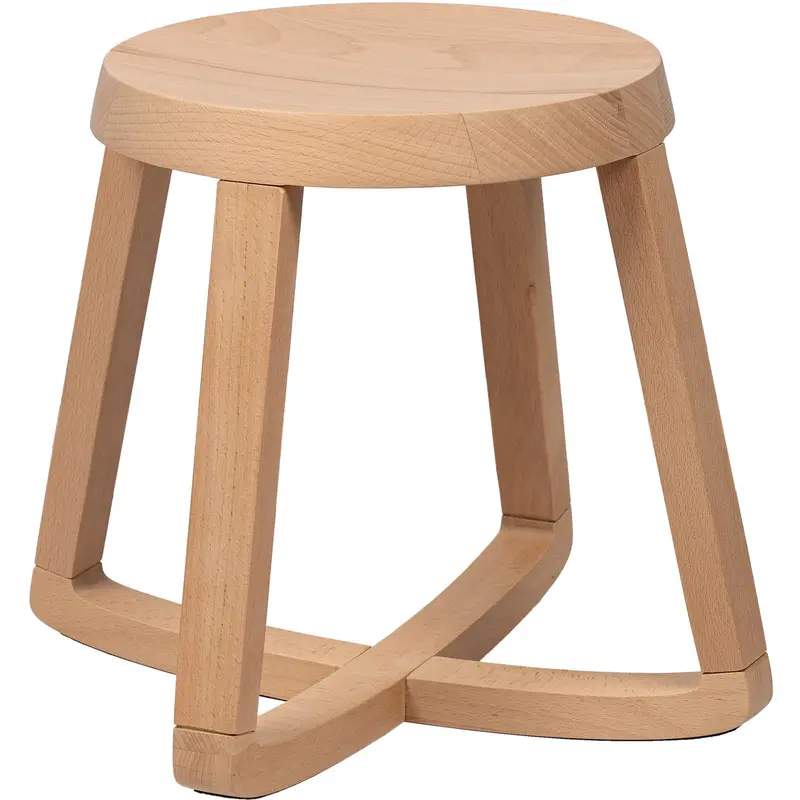 Curve Lab Beech Monarchy Stool 1