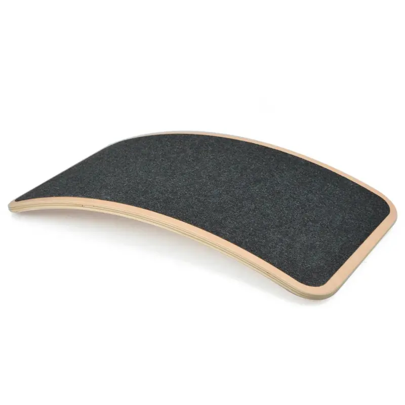 Curve Lab Grey Little Arc Small Balance Board Felt 1