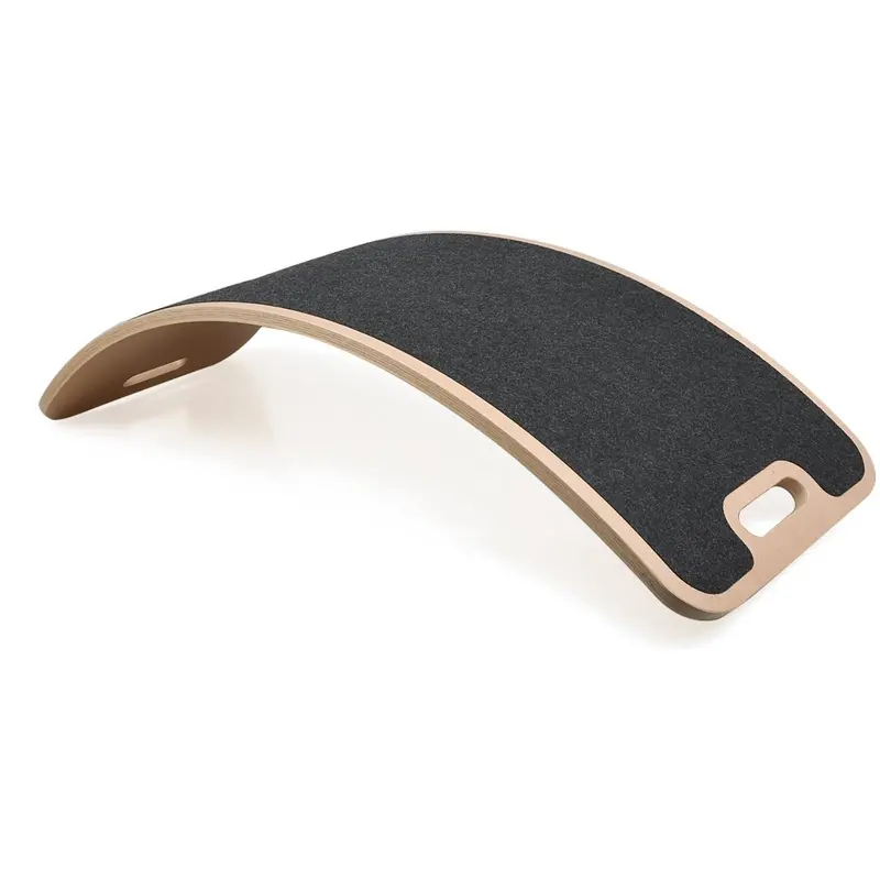 Curve Lab Grey Perfect Arc Balance Board Felt 1
