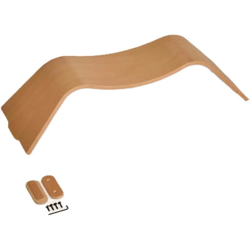 Curve Lab Natural Rocking Stool 1