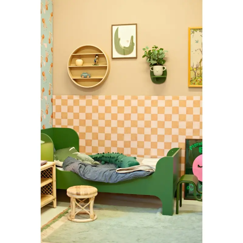 Curve Lab Natural Round Shelf 2
