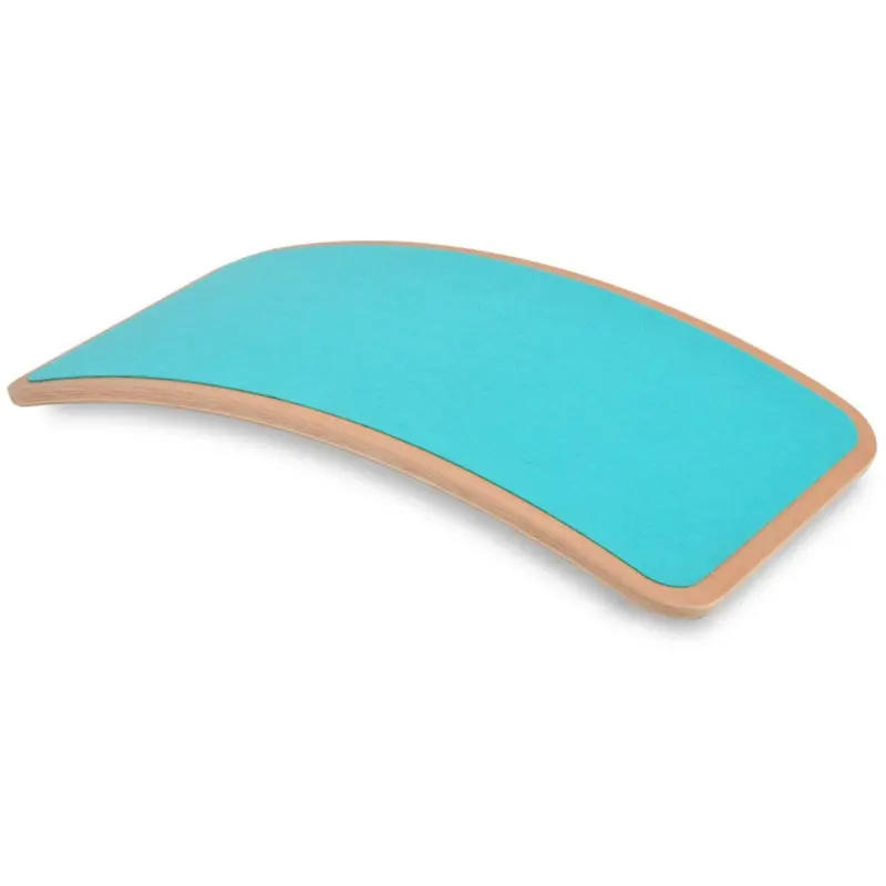 Curve Lab Tiffanys Blue Little Arc Small Balance Board Felt 1