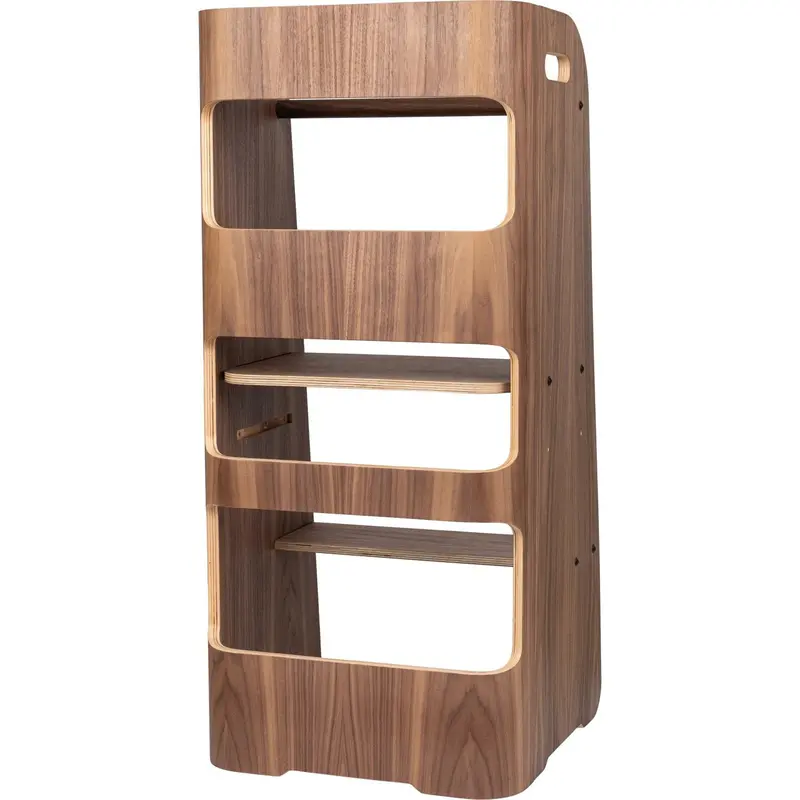 Curve Lab Walnut Learning Tower Curve 1