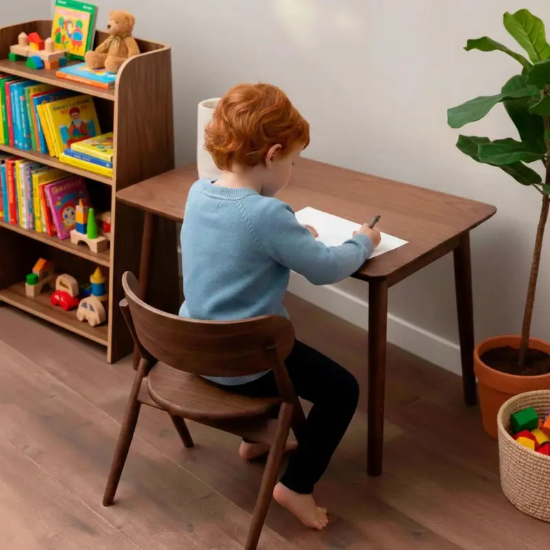 Curve Lab Walnut/Valnød Small Chair 2