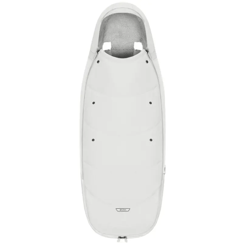 Cybex Off White/Light Beige Platinum Footmuff 1