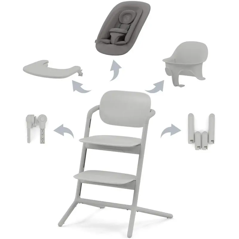 Cybex Suede Grey Lemo 4In1 Set 1
