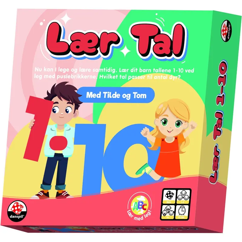 Danspil Learn Numbers 1-10 1