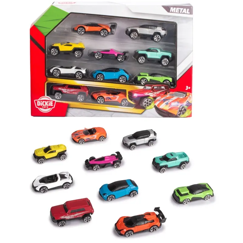 Dickie Toys Die-Cast Vehicles 10 Pack 1