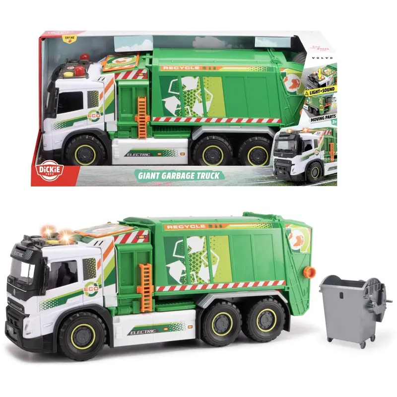 Dickie Toys Giant Garbage Truck 1
