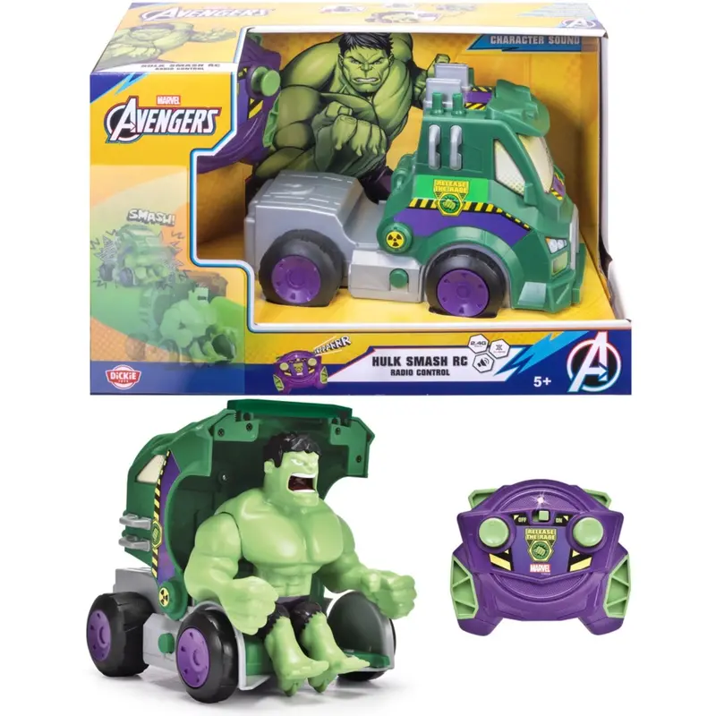 Dickie Toys Rc Smash Up Hulk 1:24 1
