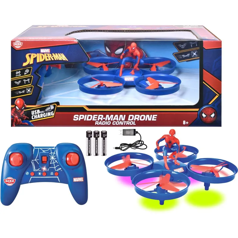 Dickie Toys Rc Spider-Man Drone, Rtr 1