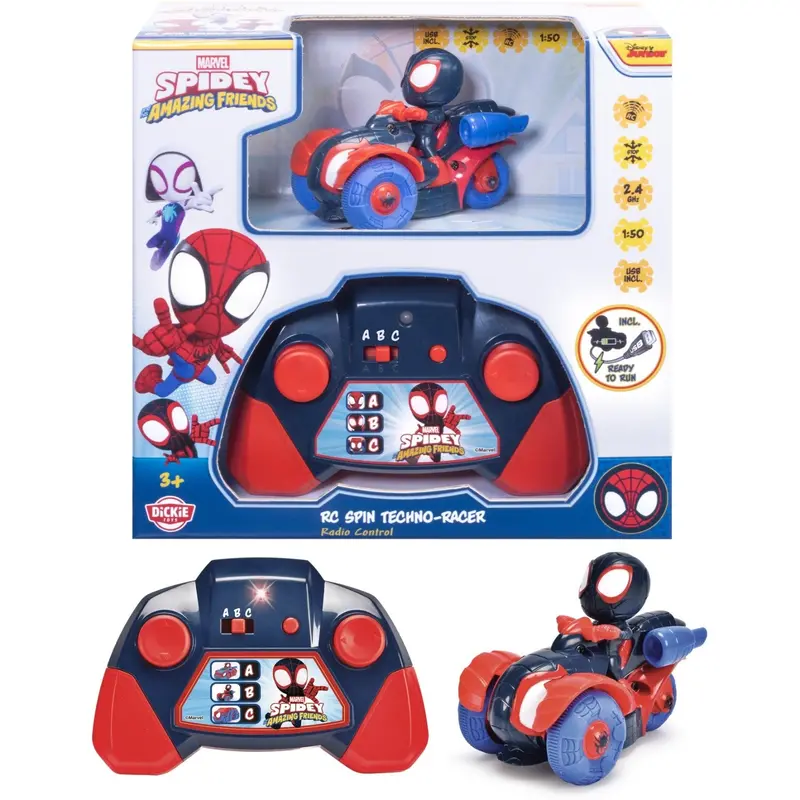 Dickie Toys Rc Spin Techno-Racer 1:50 1