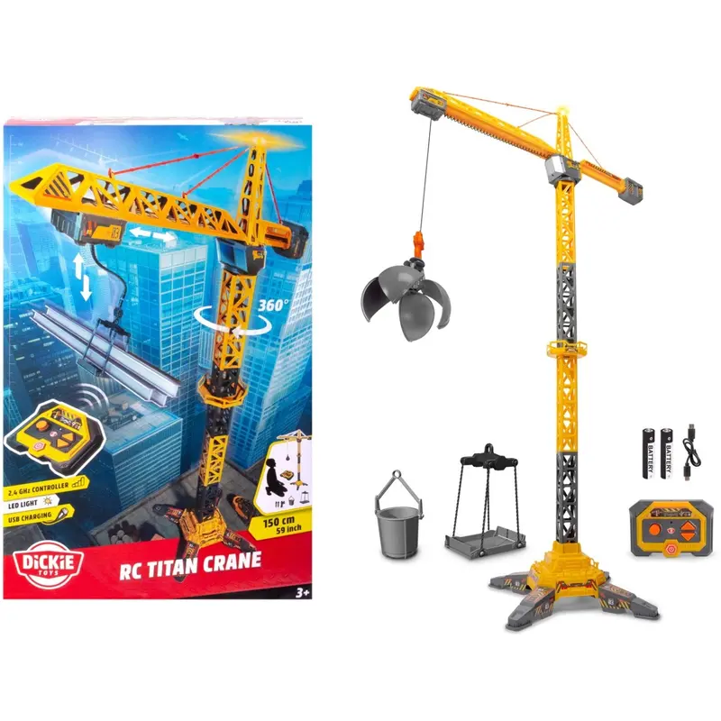 Dickie Toys Rc Titan Crane 1