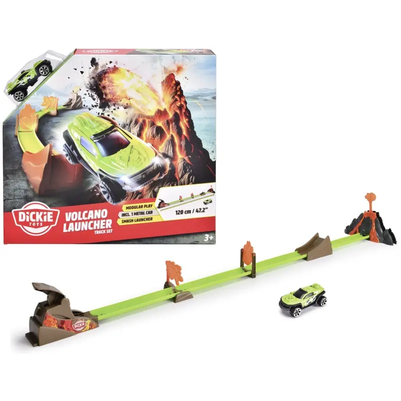 Dickie Toys Volcano Launcher Track Set 1