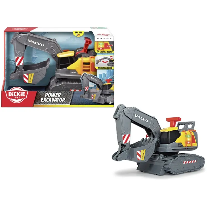 Dickie Toys Volvo Power Excavator 1