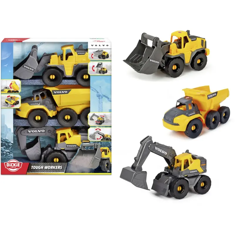 Dickie Toys Volvo Tough Work Force 1