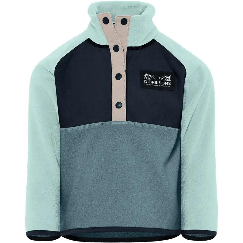 Didriksons Factory Blue Monte Kids Half Bu 5 1