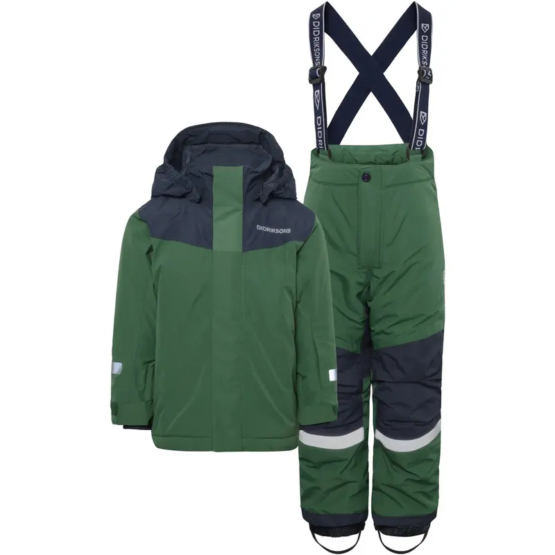 Didriksons Pine Green Skare Kids Set 1