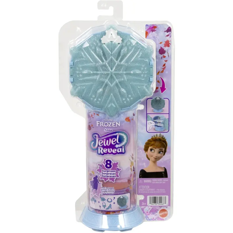 Disney Frozen Fashion Doll Reveal Anna 1