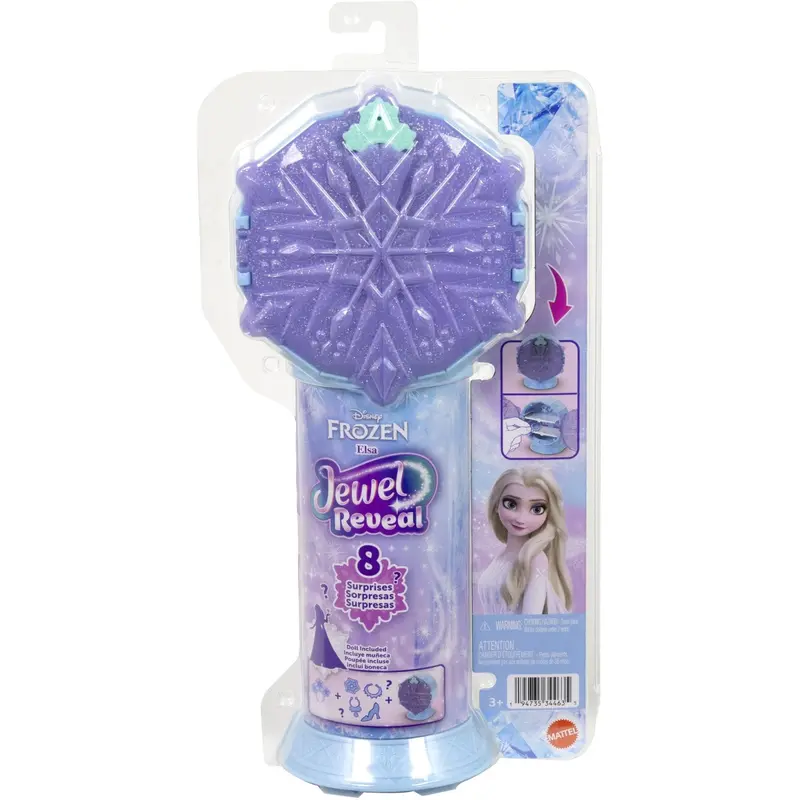 Disney Frozen Fashion Doll Reveal Elsa 1