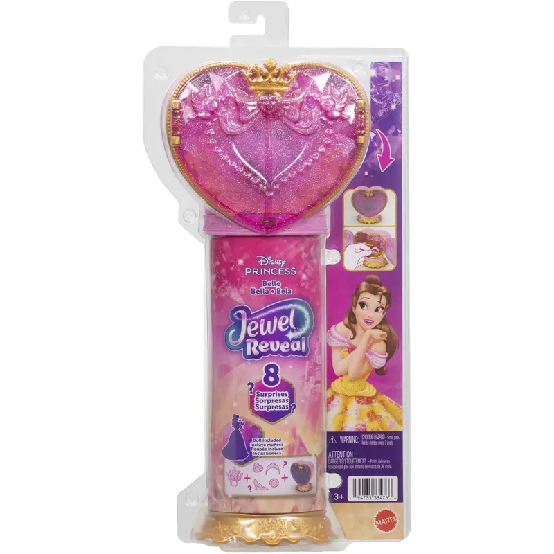 Disney Princess Fashion Doll Reveal Belle 1