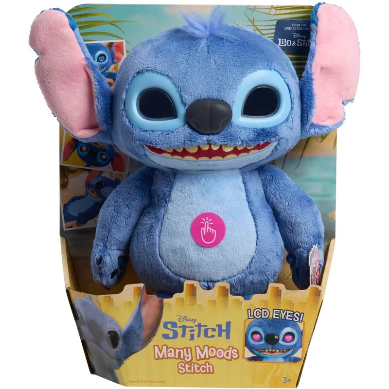Disney Stitch Movie Emotive Eye Feature Plush 27 Cm 1