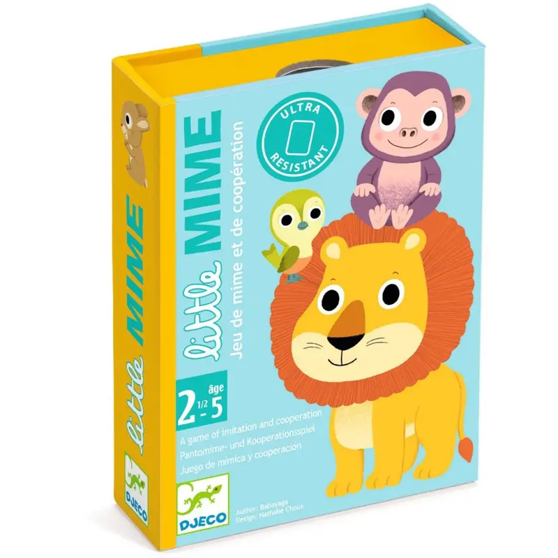 Djeco Card Game For The Little Ones, Mime Game 1