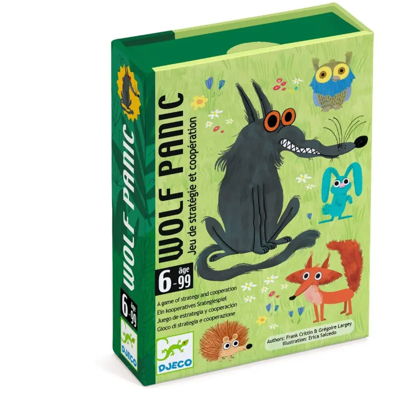 Djeco Card Game, Wolfpanic 1
