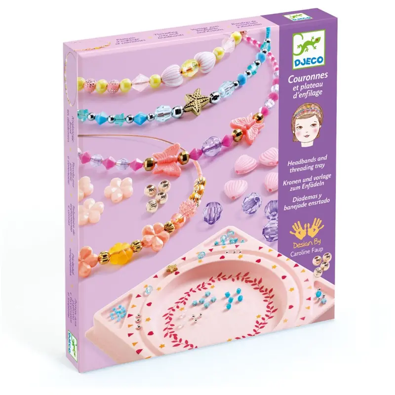 Djeco Creative Pearls - Beautiful Headbands 1